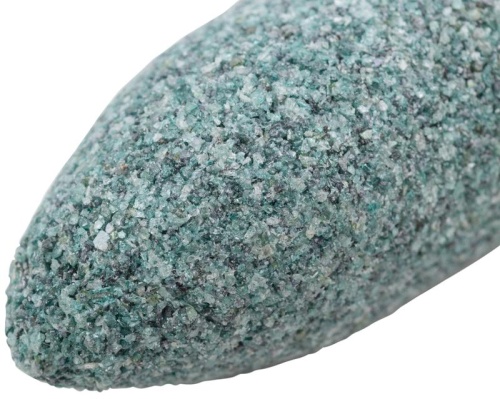 Шарошка абразивная (по камню, мрамору, кафелю), хвостовик 6 мм, цилиндр с остр.наконечник. 14x25 мм | код 36980 | FIT фото 5