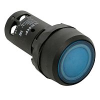 Кнопка SW2C-10D с подсветкой синяя NO PROxima | код  sw2c-md-b | EKF