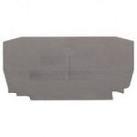 446 325, Концевой сегмент на клеммники YBK2,5, (черный), NPP / YBK 2,5 | код 0.0.0.4.46325| KLEMSAN