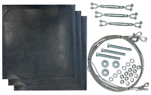 Комплект дополнительный для мачты 12м оц. сталь IEK | код ZML93D-MH-01-120 | IEK