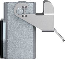 Закрытое основание разъема REVOS, Size MINI, с защелкой, 1 отверстие с резьбой для кабельных вводов M20x1,5, материал корпуса: цинковый сплав | код 76.322.0736.1 | Wieland