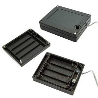 Батарейный отсек RUICHI BH AA 4*1 IP44, закрытый | код 101347 | Ruichi