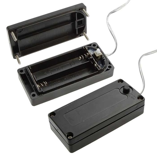 Батарейный отсек RUICHI BH AA 2*1 IP44, закрытый | код 101346 | Ruichi