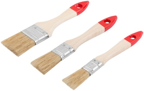 Набор кистей "Оптима" 19; 25; 38мм (3 предмета) КУРС 00914