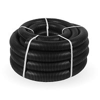 Труба гофрированная ПНД легкая безгалогенная (HF) стойкая к ультрафиолету зонд д63 | код 161562 | Промрукав