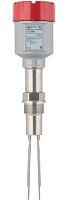 Вибрационный датчик предельного уровня сыпучих материалов в корпусе из нерж. стали, -40 +150 С, Pmax=10 bar, 22-265 VAC - 20-46 VDC, IP 67, чувств. от 10 г/л, соединение- резьба G 1 1/2 , нерж. сталь 304, удлинение 300 мм, нерж. сталь 304, выход- реле DPD