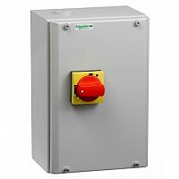 металлический КОРПУС ДЛЯ АВТ.GV3-РУКОЯТКА красная | код. GV3PC02 | Schneider Electric