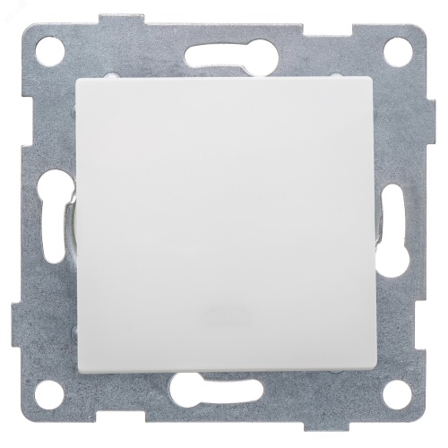 GUSI Ugra механизм переключателя (проходной) 1кл., скрытая установка, 10А, 250В. Цвет: белый. | код С11В4-001 | GUSI ELECTRIC