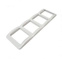 Рамка 4-ая вертикальная белая Валдай TDM | код SQ1804-0022 | TDM