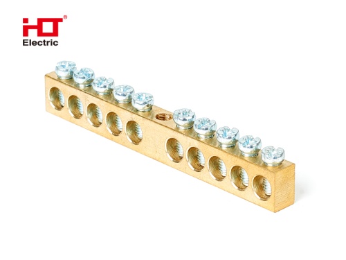 Шина PEN земля-ноль8x12мм 10/1 (10 групп/крепеж по центру) HLT | код 081-09-15 | HLT Шина PEN земля-ноль8x12мм 10/1 (10 групп/крепеж по центру) HLT | код 081-09-15 | HLT