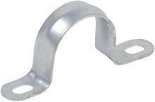 Скоба металлическая двухлапковая d21-22мм (10шт/упак) | код CMAT11-21-010 | IEK