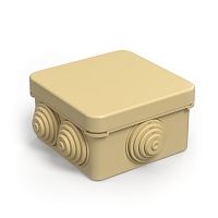 Коробка распределительная 40-0200-1001 для о/п безгалогенная (HF) сосна 70х70х40 (132шт/кор) Промрукав | код 40-0200-1001 | ПРОМРУКАВ