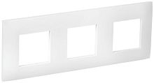 SKANDY Рамка 3-местная SK-F03W арктический белый IEKновинка | код SK-M32-K01 | IEK