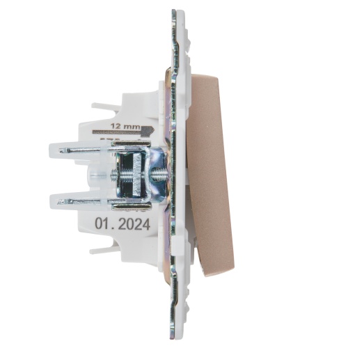 SKANDY Выключ. 1-кл. с инд. 10А SK-V07Sa песоч. IEK | код SK-V10-1-10-K98 | IEK фото 5 SKANDY Выключ. 1-кл. с инд. 10А SK-V07Sa песоч. IEK | код SK-V10-1-10-K98 | IEK фото 5