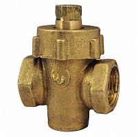 Кран запорный сальниковый Ду15 Ру 10 ВР латунь 11Б6бк | код 007-5245 | ККАЗ