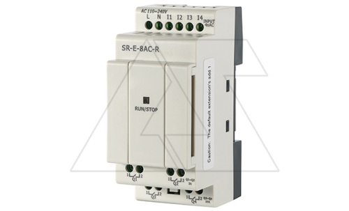 Модуль расширения SR-E-8AC-R, 110_240VAC, 4DI, 4RO(2RO/3A+2RO/10A), для ПЛК серий SR и PR | код SR-E-8AC-R | Rievtech Модуль расширения SR-E-8AC-R, 110_240VAC, 4DI, 4RO(2RO/3A+2RO/10A), для ПЛК серий SR и PR | код SR-E-8AC-R | Rievtech