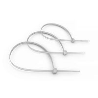 Cabeus CT-250 Стяжка нейлоновая неоткрывающаяся, безгалогенная (halogen free) 250x3.6мм, (100 шт) | код 7182c | Cabeus