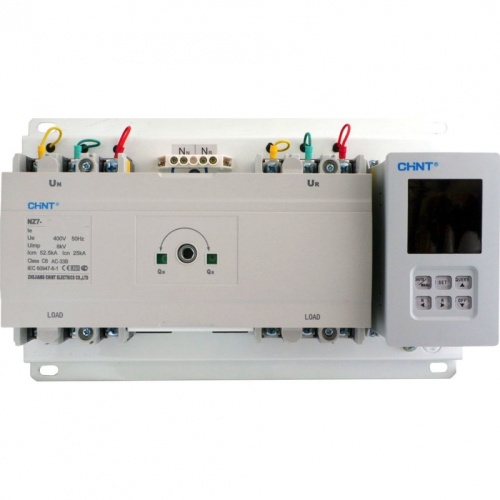 Устройство автоматического ввода резерва NZ7-63S/3P 25A (CHINT) | код 422113| CHINT