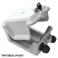 Наружный распределительный бокс, 1 плинт, 10 пар | код TWT-DB10-1P/OUT | TWT