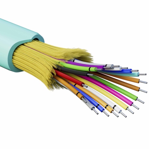 Кабель волоконно-оптический, распределительный, арамидные упрочняющие нити, для внутренней прокладки, нг(A)-HFLTx, 18 ОВ, категория | код RNDT3C18AQ03 | DKC