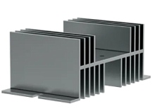 Радиатор для твердотельного реле OSS-2 40А ONI | код RSS-2-40 | ONI