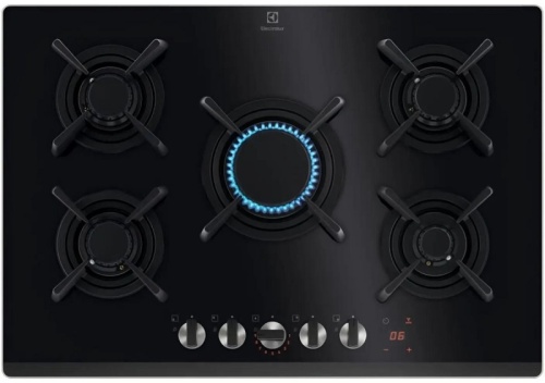 Газовая варочная поверхность Electrolux KGG953753K черный | код 2015518 | ELECTROLUX