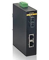 Медиаконвертор KOM300F-1M2T-SC05-L5 302121201 1 100Base-FX multi mode fiber port, SC connector, 1310nm, 5km, 2 10/100Base-TX RJ45 ports, 12-24VDC(9-36VDC), single po | код 00-06150512 | Kyland