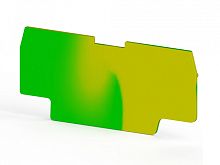 446 642T, Концевой сегмент на 3-х выв. клеммники PYK 1,5MET (желт.-зел.), NPP PYK 1,5MET | код 0.0.0.4.46642T | KLEMSAN
