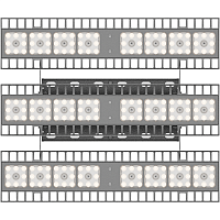 Светильник светодиодный HB LED 300 D80 5000К G2 потолочный СТ 1224003000
