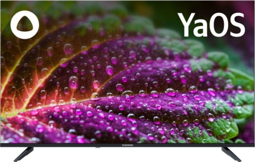 Телевизор LED Starwind 43 SW-LED43UG403 Яндекс.ТВ Frameless черный 4K Ultra HD 60Hz DVB-T DVB-T2 DVB-C DVB-S DVB-S2 USB WiFi Smart TV | код 1882008 | STARWIND