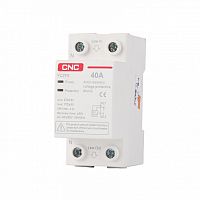 Реле контроля напряжения YCZF6-25A/1P+N ввод сверху | код A060095 | CNC