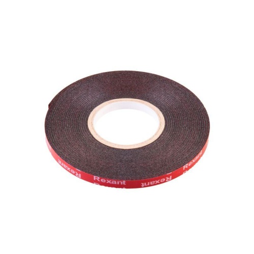 Лента клейкая двухсторонняя на VHB акриловой основе 6ммх5м черн. Rexant 09-6045 фото 4 Лента клейкая двухсторонняя на VHB акриловой основе 6ммх5м черн. Rexant 09-6045 фото 4