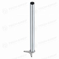 Ножка круглая регулируемая d60х820мм метал. хром (уп.1шт) Tech-Krep/Zitar 127490