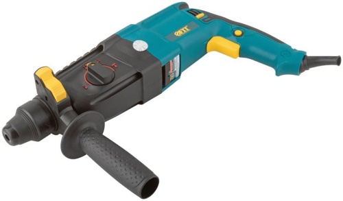 Перфоратор монтажный 800Вт; 0-900 об/мин; 0-4000 уд/мин; 3.0 Дж; 3 реж.; SDS-PLUS; реверс; 2.8 кг; кейс FIT 80106 фото 9 Перфоратор монтажный 800Вт; 0-900 об/мин; 0-4000 уд/мин; 3.0 Дж; 3 реж.; SDS-PLUS; реверс; 2.8 кг; кейс FIT 80106 фото 9