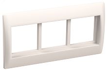 Рамка 6мод. Праймер с суппортом 75мм бел. | код. CKK-40D-RSU6-075-K01 | IEK