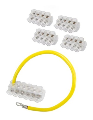 Набор колодок клеммных НКСУ-2 (4xКСУ-1 + КСУ-2) TDM | код SQ0581-0011 | TDM Набор колодок клеммных НКСУ-2 (4xКСУ-1 + КСУ-2) TDM | код SQ0581-0011 | TDM