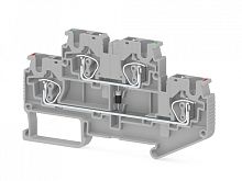 311 929, Пружинная клемма серии SRD 4-2FD-B (Серый) | код 0.0.0.3.11929 | KLEMSAN