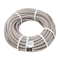 Труба гофрированная из ПВХ, с зондом, d 25мм, 25 м/уп | код 28-0251-25 | REXANT