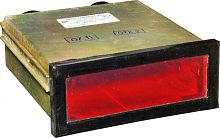 Табло световое большое ТСБ-Ш-01 красное под две лампы с цоколем B15d/18 | код A8121-80062078 | РЕЛЕ И АВТОМАТИКА