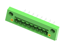 MC-PE5.08V18-F Разъём штекерный MC, шаг 5.08мм,18 конт., фланц.,зел., шт | код MC-PE5.08V18-F | SUPU