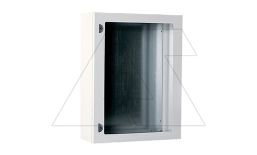 Щит моноблочный 400х400х200мм (ВхШхГ) с монтажной панелью, дверь - оргстекло, IP66 | код STP4420 | ETA