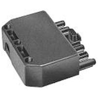 Вилочный разъем на кабель диам. 8,3 - 11 мм, 7 полюсов, винтовая фиксация, номинальное напряжение: 250/400V, номинальный ток: 16A, цвет корпуса: черный, цвет контактной вставки: черный + коричневый, серия gesis ST18/7 | код 93.932.5053.0 |