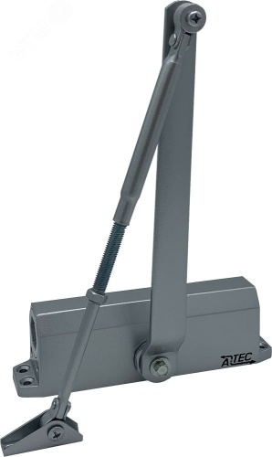 Доводчик дверной (цвет серебро,до 160кг) | код ATEC-D230H-Sl | AccordTec