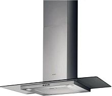 Вытяжка каминная Elica Flat Glass IX/A/90 нержавеющая сталь управление: кнопочное (1 мотор) | код 1677989 | ELICA