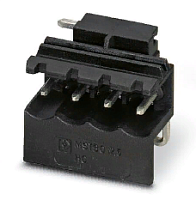 Компоненты для проходного монтажа MSTBO 2,5/ 4-G1L BK | код 2909002 | PHOENIX CONTACT