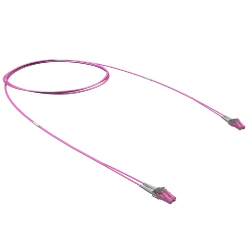 Оптический коммутационный шнур Duplex LC/UPC-LC/UPC, 50/125 (OM4), 1 м | код RNPC54DLL1 | DKC