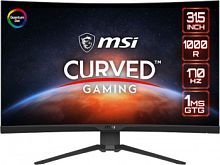 Монитор MSI 31.5 MAG 325CQRF QD черный VA LED 1ms 16:9 HDMI HAS 300cd 178гр/178гр 2560x1440 170Hz DP 2K USB 7.8кг | код 1977727 | MSI