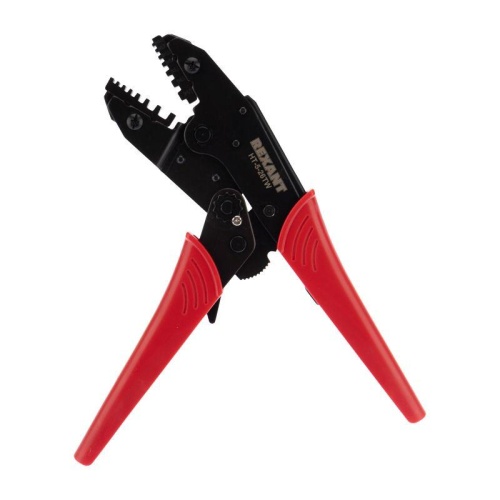 Кримпер для обжима двойных штыревых наконечников 2х(0.5-6.0) кв мм (HT-5-26TW) | код 12-3222 | REXANT фото 9