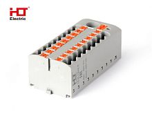 Распределительный Блок ПНК-15 вводной провод 6 мм2 /отходящие провода 18x2.5мм2 HLT | код 081-27-010 | HLT