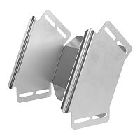 Угол вертикальный внешний 45 градусов Стандарт INOX (AISI 304) 200х100 Промрукав | код PR16.2906 | ПРОМРУКАВ